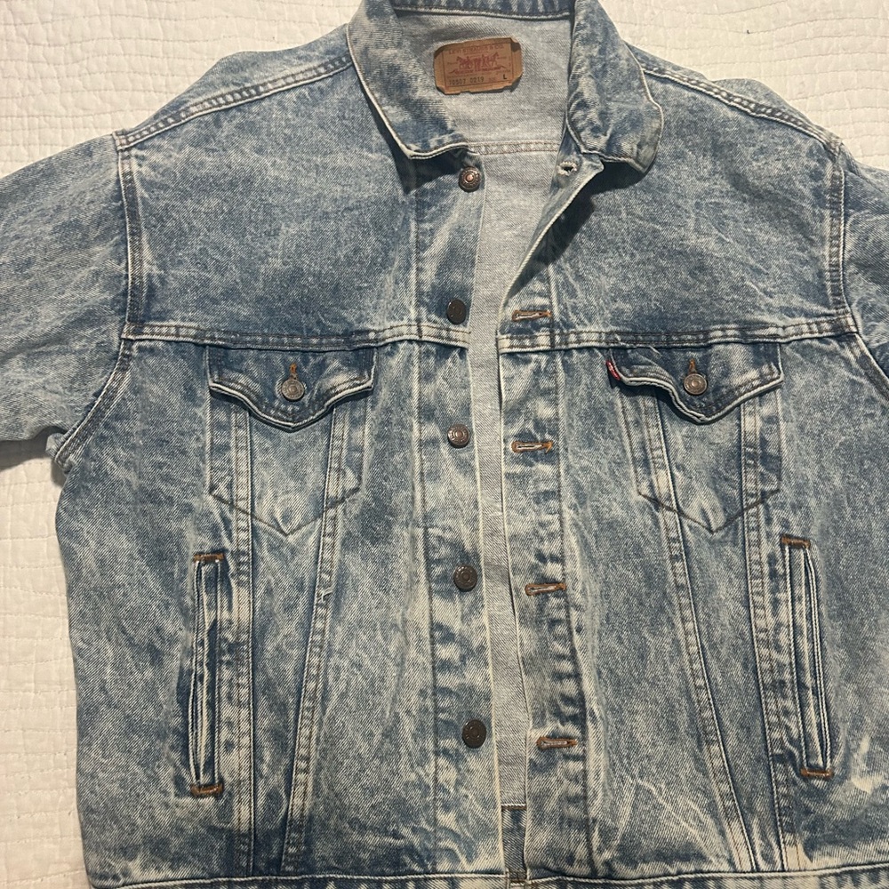 Levi’s Denim Blue 1980’s Jacket